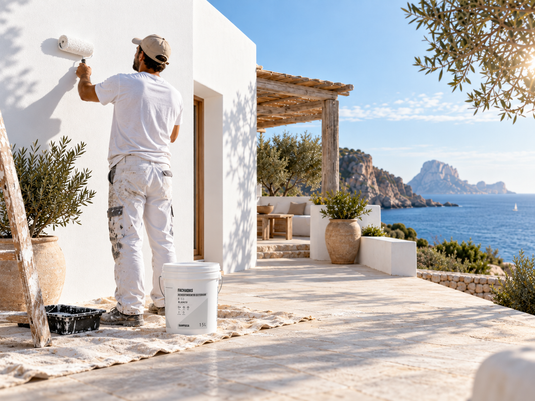 Qué pintura usar en una casa cerca del mar: humedad y salitre