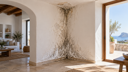 Humedades en casa en Ibiza: causas y soluciones