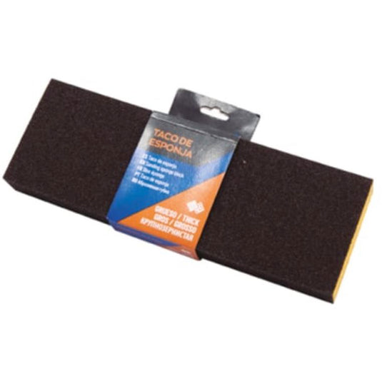TACO LIJA ABRASIVO ESPONJA GRANO GRUESO