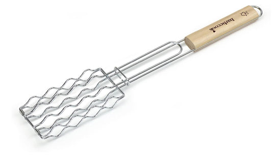 CESTA SALCHICHAS CON MANGO DE MADERA - FSC