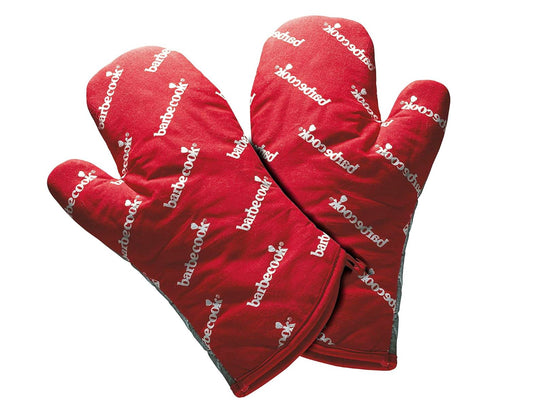 PAR DE GUANTES BARBACOA ROJOS