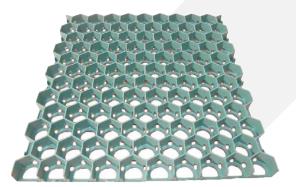 REJA PROTECCIÓN CÉSPED Y GRAVA 56,5x58,5cm PVP/UNIDAD