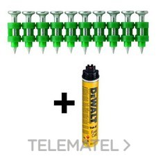 CLAVOS 25 x2,6mm PARA FIJACIÓN A GAS C5 TRACK-IT N