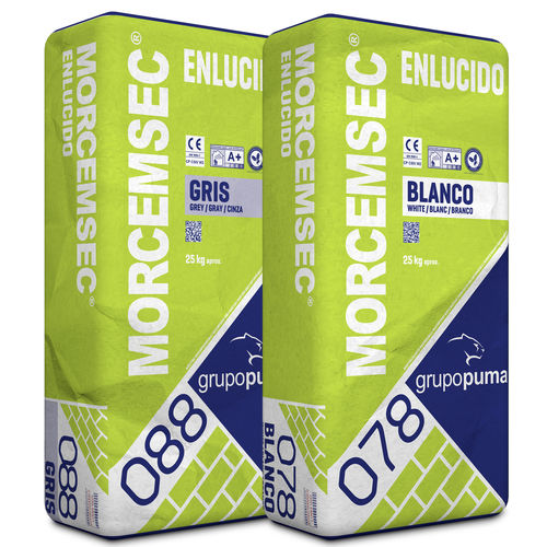 MORCEMSEC ENLUCI GPCSIV GRIS 25KG MORT HIDROF FINO