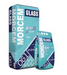 MORCEM GLASS 25KG BLANCO
