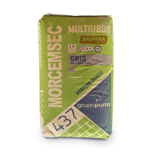 MORCEMSEC MULTIUSOS GP CSIV W0 GRIS 25KG