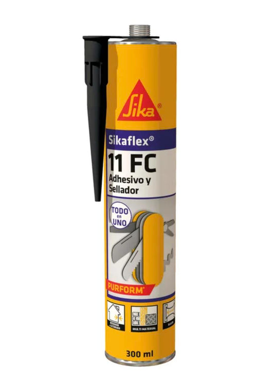 SIKAFLEX 11FC 300cc NEGRO CARTUCHO