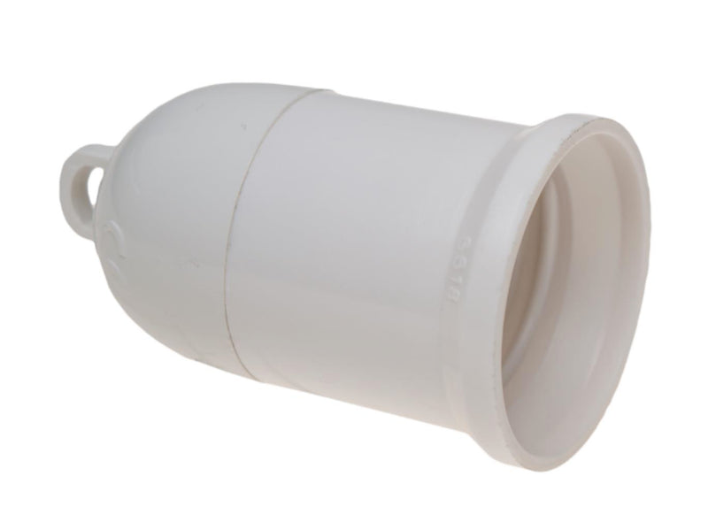 Cargue la imagen en el visor de la galería, PORTALAMPARAS E-27 4A 250V BL. 6618U
