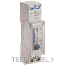 INTERRUPTOR HORARIO SIN RESERVA 24 HORAS ANALÓGICO