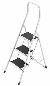 Cargue la imagen en el visor de la galería, MINI ESCALERA DE ACERO 108CM
