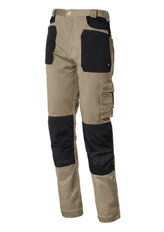 PANTALON STRETCH BEIGE M