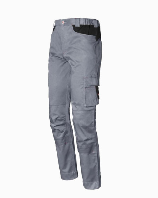 PANTALON STRETCH GRIS L