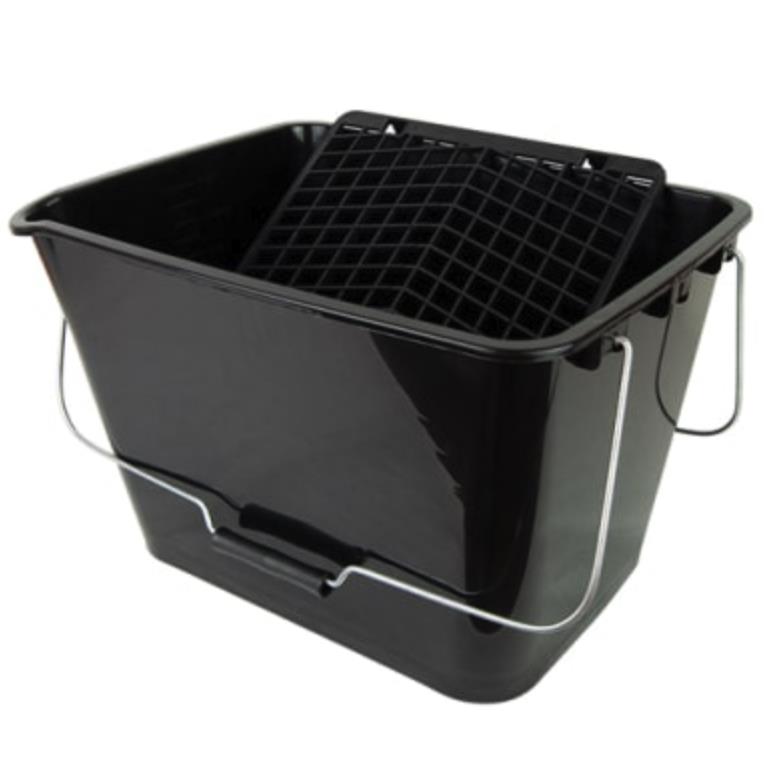 Cargue la imagen en el visor de la galería, CUBETA PLASTICO 16L +REJILLA
