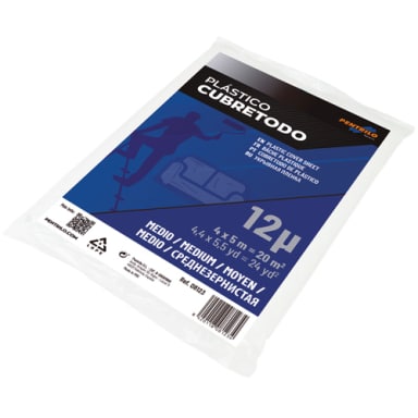 CUBRETODO PLASTICO 4x5m MEDIO