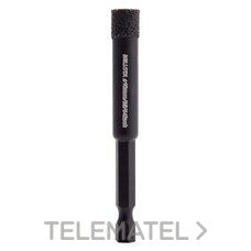 CORONA DIAMANTE EN SECO HEX6,5 Ø 6-1/4mm
