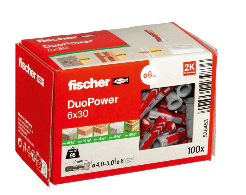 Cargue la imagen en el visor de la galería, TACO DUOPOWER 6X30 100Unidad
