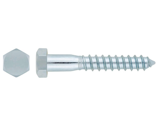 TORNILLO TIRAFONDO HEXAGONAL DIN571 6X100 (UND