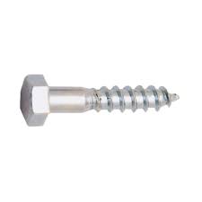 TORNILLO TIRAFONDO HEXAGONAL DIN571 12X80 (UND)