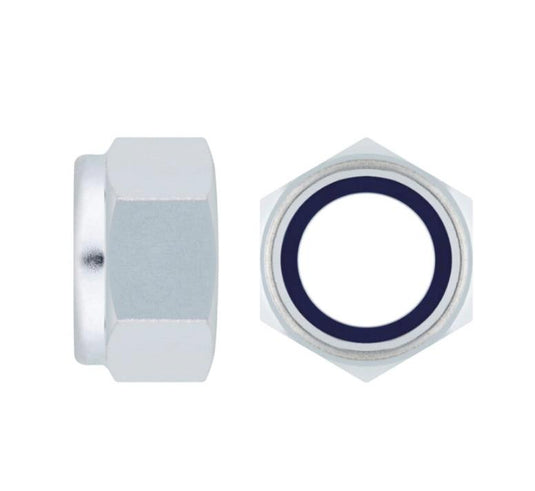 TUERCA FRENO DIN985 M24 ZINC **** UNIDAD ****