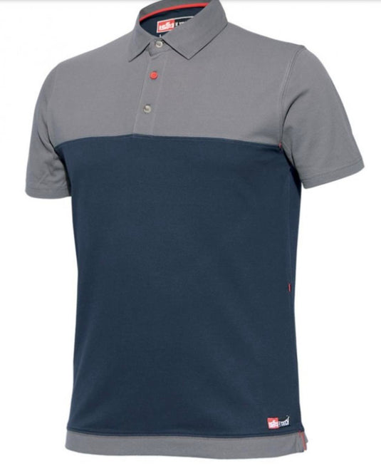 Polo STRETCH azul talla L