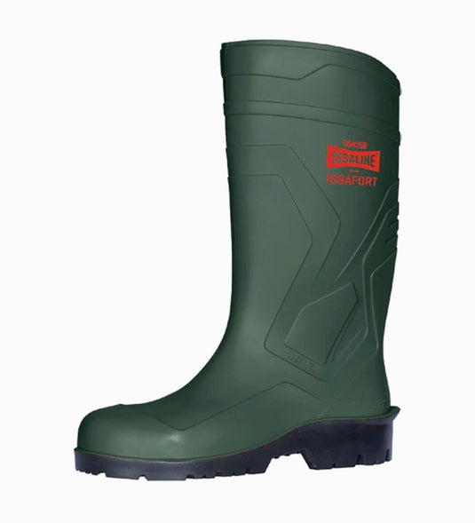 Bota seguridad PVC talla 43 verde