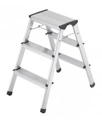 TABURETE L90 STEPKE 2x3 PLDS.66cm Al