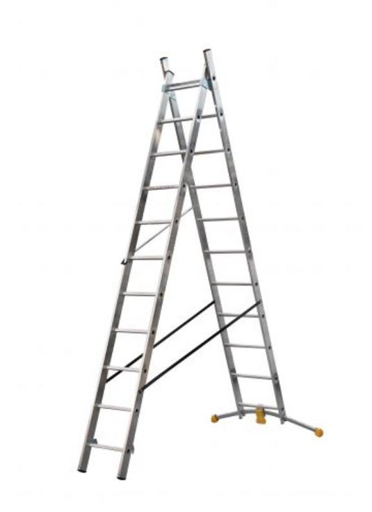 ESCALERA 2 TRAMOS CON ESTABILIZADOR CURVO HobbyLOT