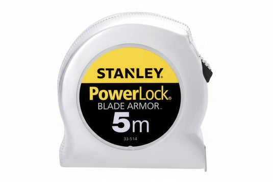 FLEXÓMETRO POWERLOCK CON REVESTIMIENTO 5mx25mm (BL