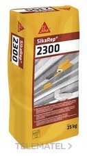 MORTERO REP ESTRUC SikaRep-2300 R3 25kg GRIS