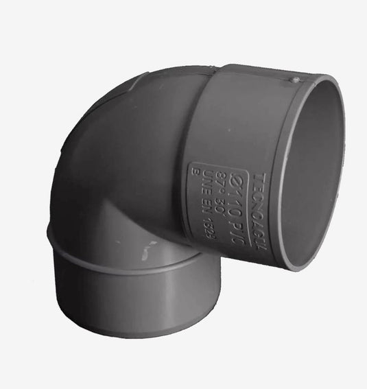 CODO PVC M-H 87º d.40