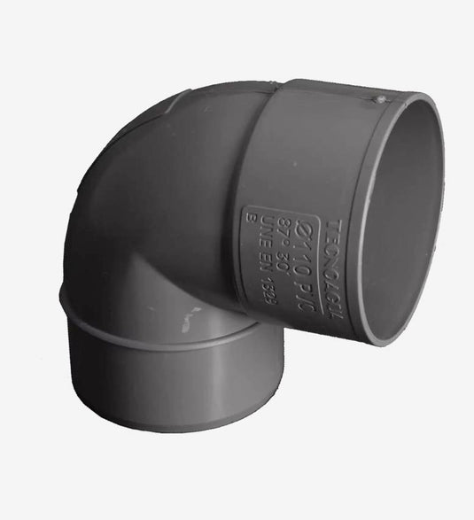 CODO PVC M-H 87º d.110