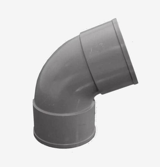 CODO PVC H-H 67º d.40