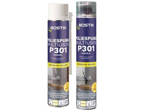 POLIESPUMA MULTIUSO P301 MANUAL 750ml