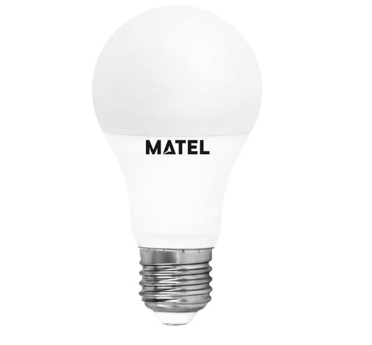 BOMBILLA LED MATEL ESTÁNDAR E27 10W CÁLIDA