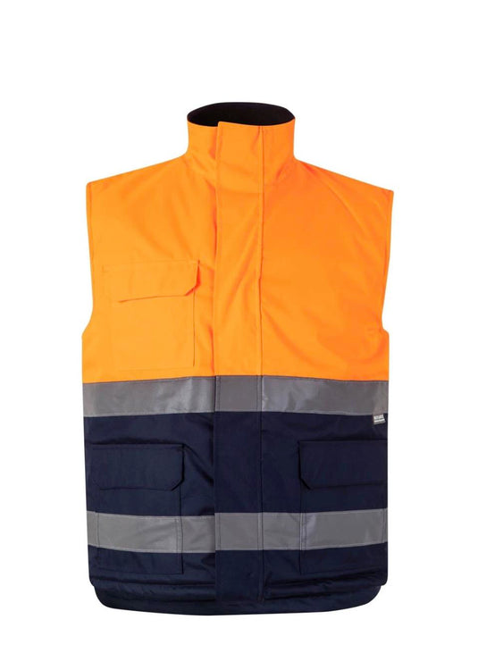 CHALECO ACOLCHADO BICOLOR AV NARAN/AZL T.2XL