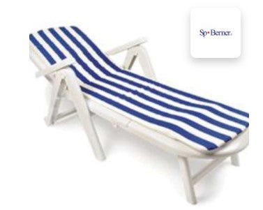 TUMBONA CAIMAN BLANCO C/COJIN BL/AZUL