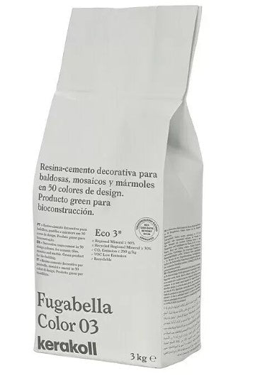 MORTERO JUNTAS FUGABELLA COLOR 03 3KG