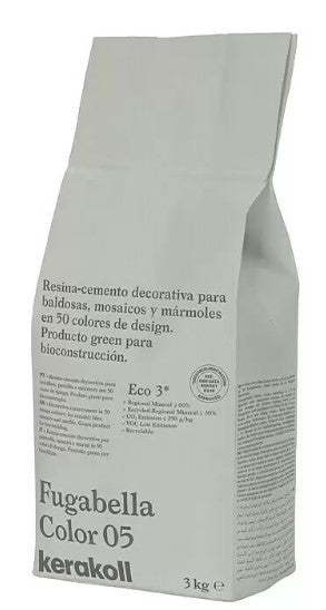 MORTERO JUNTAS FUGABELLA COLOR 05 3KG