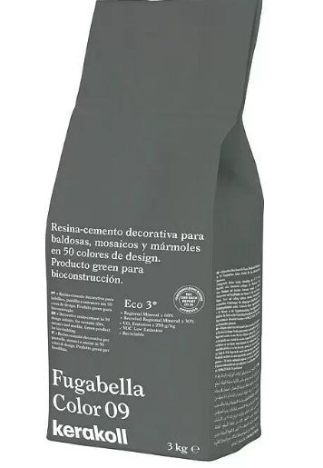 MORTERO JUNTAS FUGABELLA COLOR 09 3KG