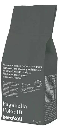 MORTERO JUNTAS FUGABELLA COLOR 10 3KG