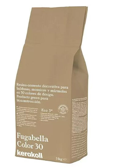 MORTERO JUNTAS FUGABELLA COLOR 30 3KG