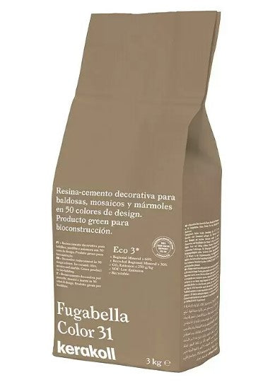 MORTERO JUNTAS FUGABELLA COLOR 31 3KG