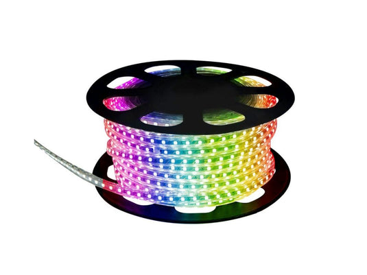 BOBINA TIRA LED RGB 25M 220V *PRECIO METRO*
