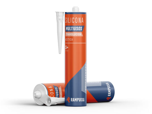 SILICONA MULT. BLANCA ACETICA RAMPUIXA - 280ML