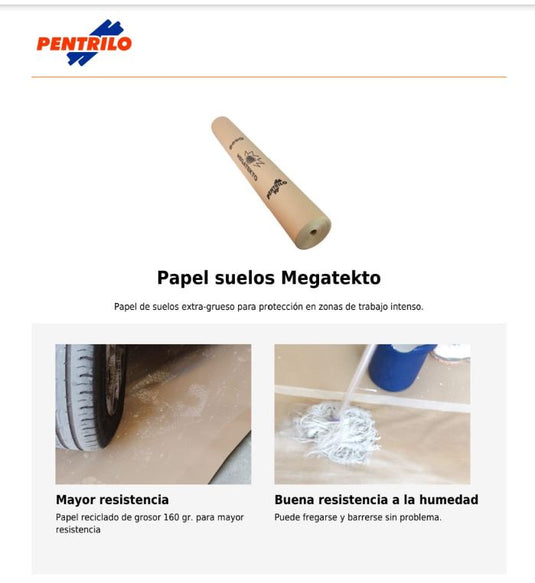 PAPEL SUELOS MEGATEKTO 0,90x45m (CJ/30-PALET 60)