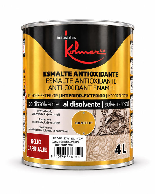 KOLMERITE ROJO CARRUAJES 4L