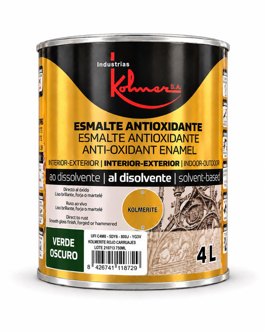 KOLMERITE VERDE OSCURO 4L