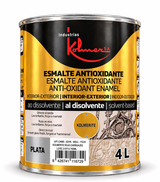 KOLMERITE GRIS PLATA 4L