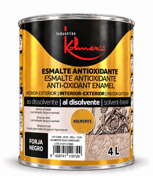 KOLMERITE FORJA NEGRO 4L