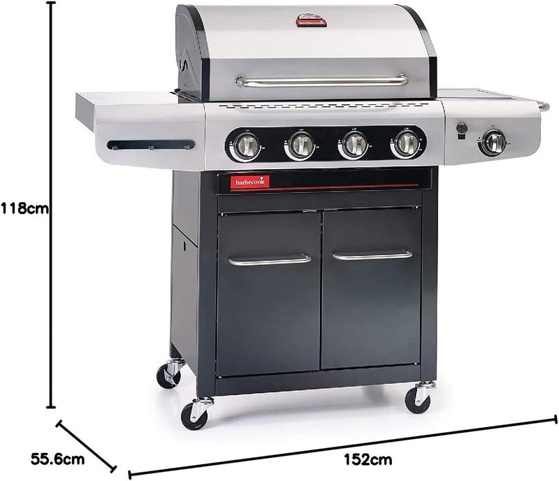 Cargue la imagen en el visor de la galería, BARBACOA GAS SIESTA 612  14,5 KW PLANCHA
